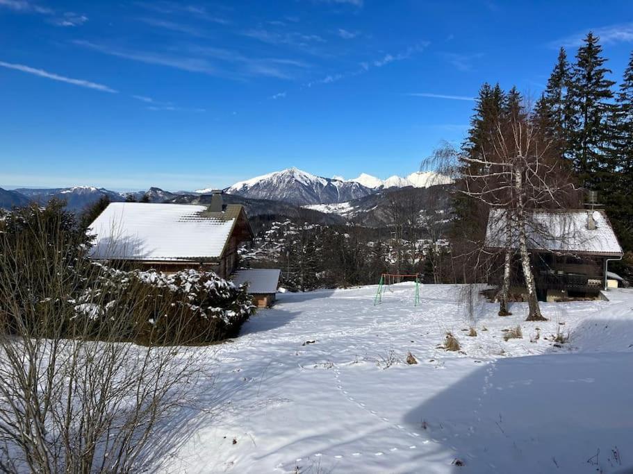 Chalet Mitoyen 6 Personnes Villa Les Carroz d'Araches Kültér fotó