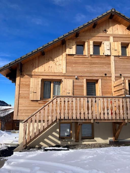 Chalet Mitoyen 6 Personnes Villa Les Carroz d'Araches Kültér fotó